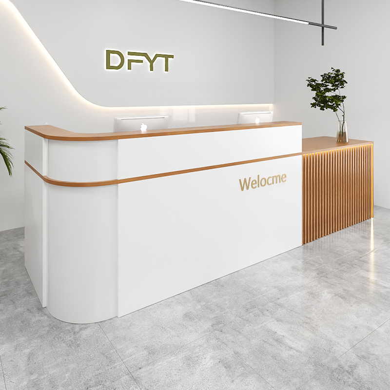 Office Furniture Usa - Desain Meja Resepsionis Mewah untuk Penyimpanan,