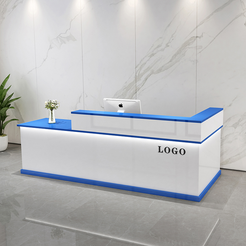 Meja Resepsionis Mewah Gaya In - Office Furniture Usa ulasan dan harga