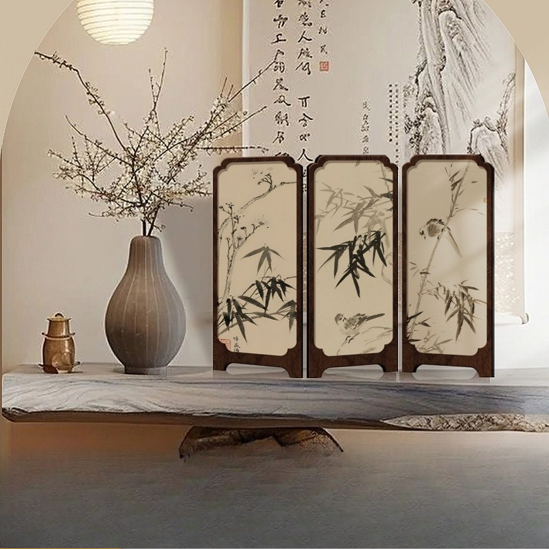 Layar Lipat Mini Bambu Tinta C - Room Divider Bamboo ulasan dan harga