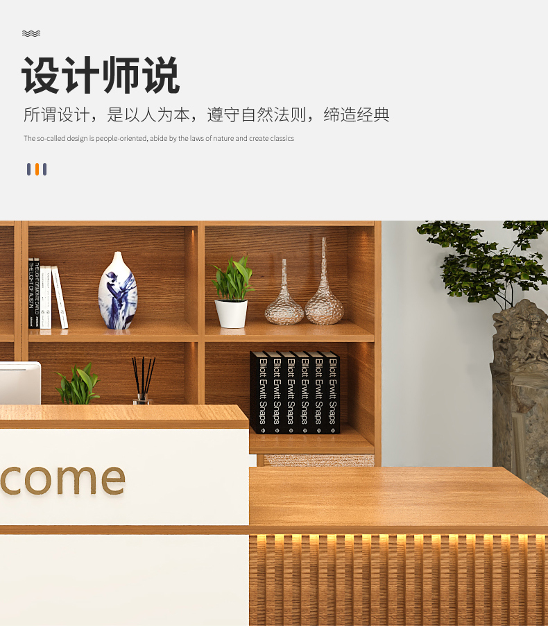 Meja Resepsionis Industri Mewa - Office Furniture Usa ulasan dan harga