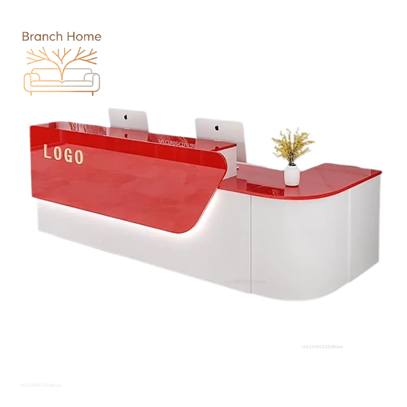 Meja Resepsionis Mewah dengan  - Office Furniture Usa ulasan dan harga