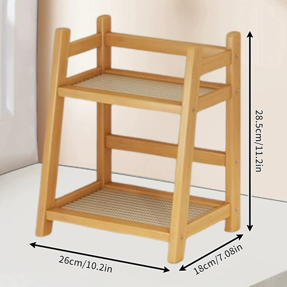 Rak Penyimpanan Dapur Bambu 2  - Room Divider Bamboo ulasan dan harga