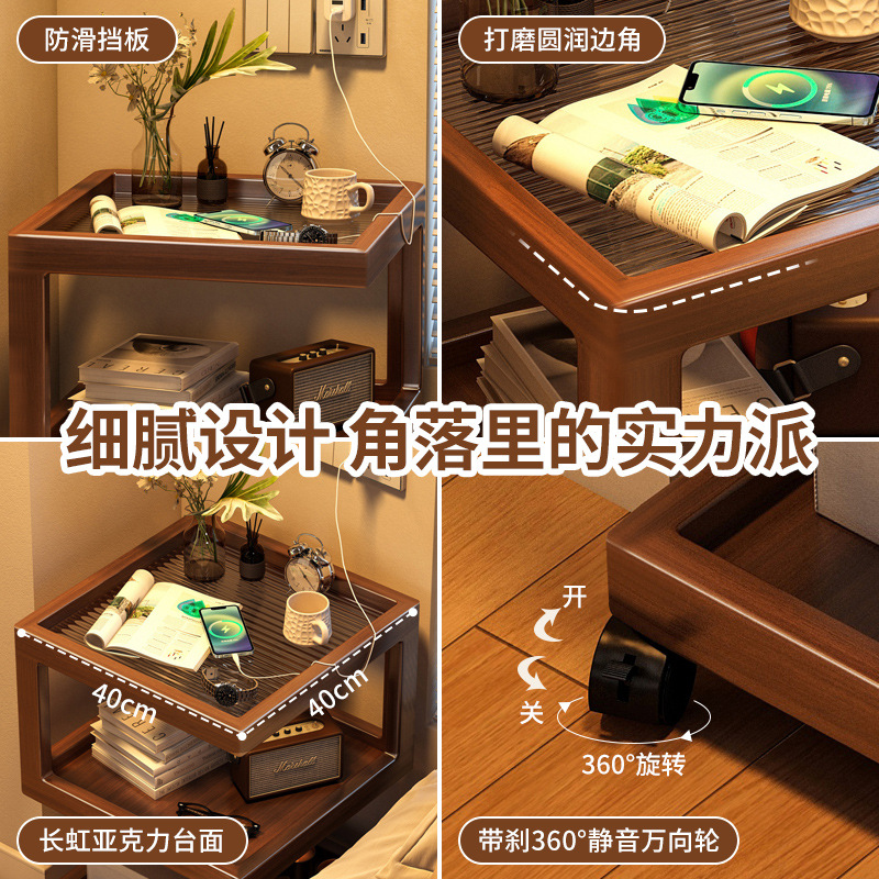 Meja Samping Tempat Tidur Baru - Room Divider Bamboo ulasan dan harga