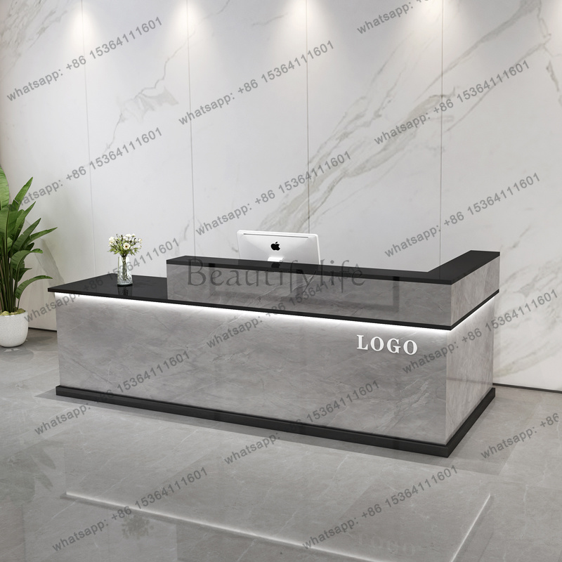 Meja Resepsionis Mewah FG Stor - Office Furniture Usa ulasan dan harga