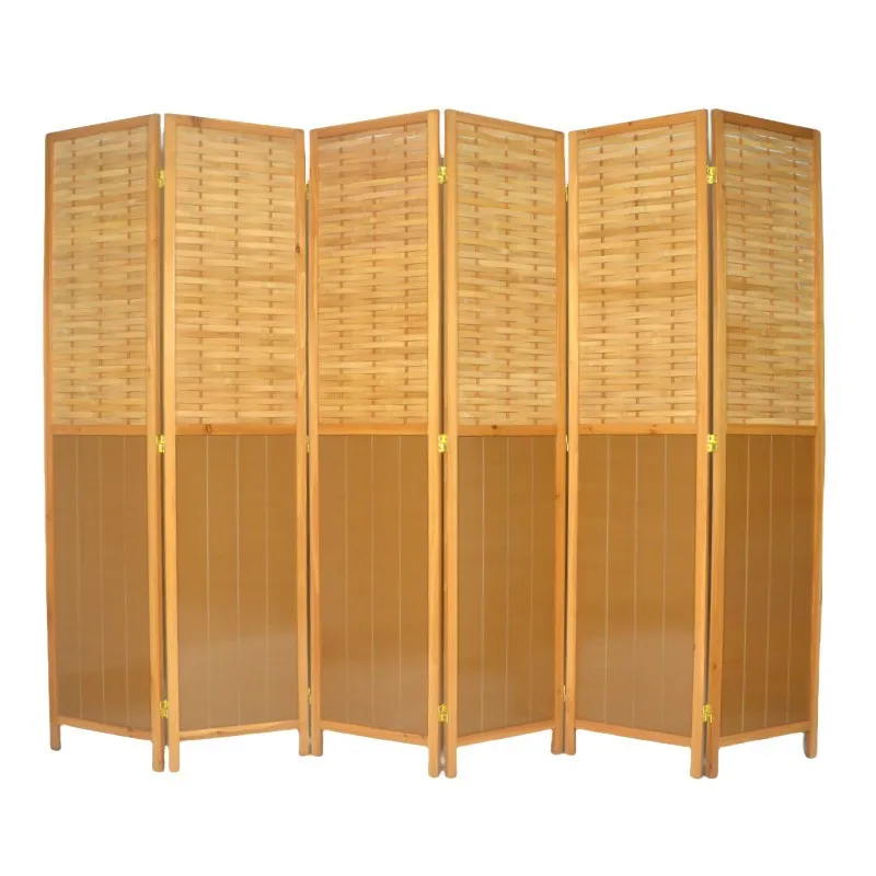 Partisi Lipat Kayu Bambu Vinta - Room Divider Bamboo ulasan dan harga
