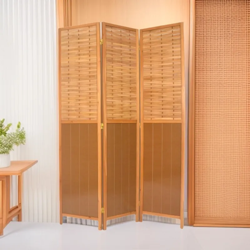 Partisi Lipat Kayu Bambu Vinta - Room Divider Bamboo ulasan dan harga