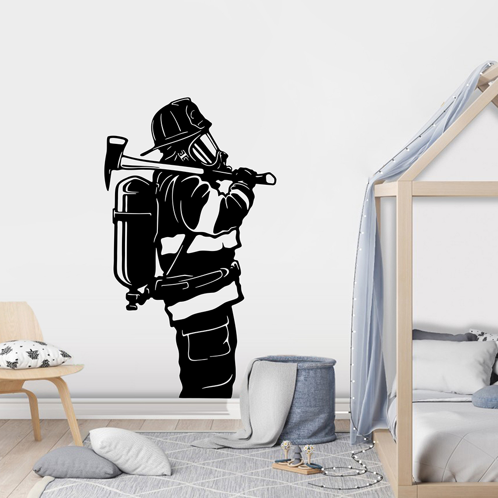 Stiker dinding pemadam kebakar - Office Furniture Usa ulasan dan harga