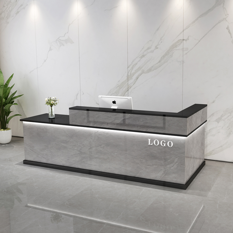 Meja Resepsionis Mewah Gaya Mo - Office Furniture Usa ulasan dan harga