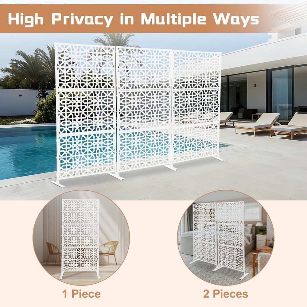 Pembatas Privasi Luar Ruangan, - Room Divider Bamboo ulasan dan harga