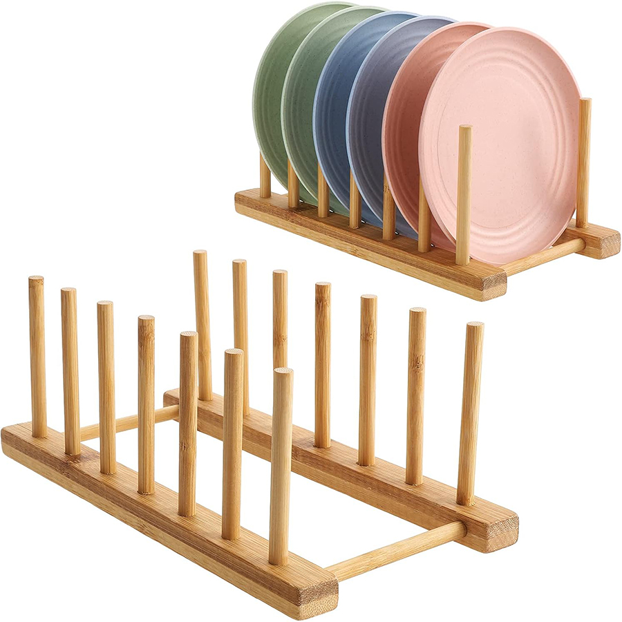 1 Buah/2 Buah Rak Piring Bambu - Room Divider Bamboo ulasan dan harga