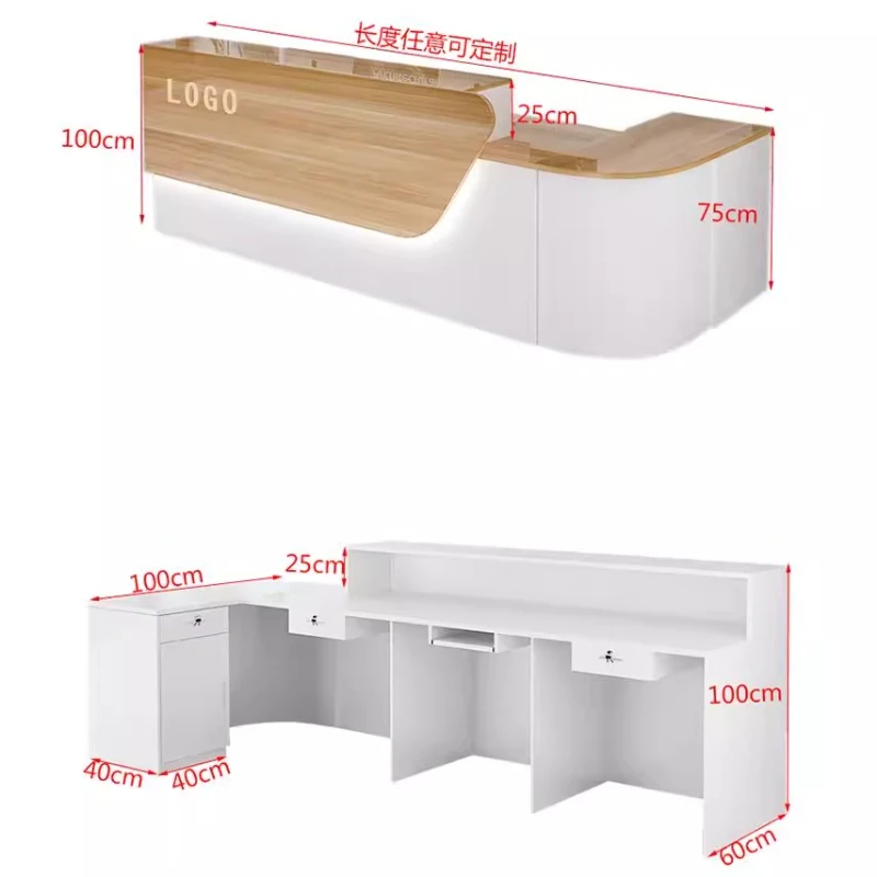 Meja Resepsionis Mewah untuk P - Office Furniture Usa ulasan dan harga